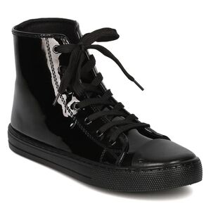 English Laundry Black High Top Sneakers